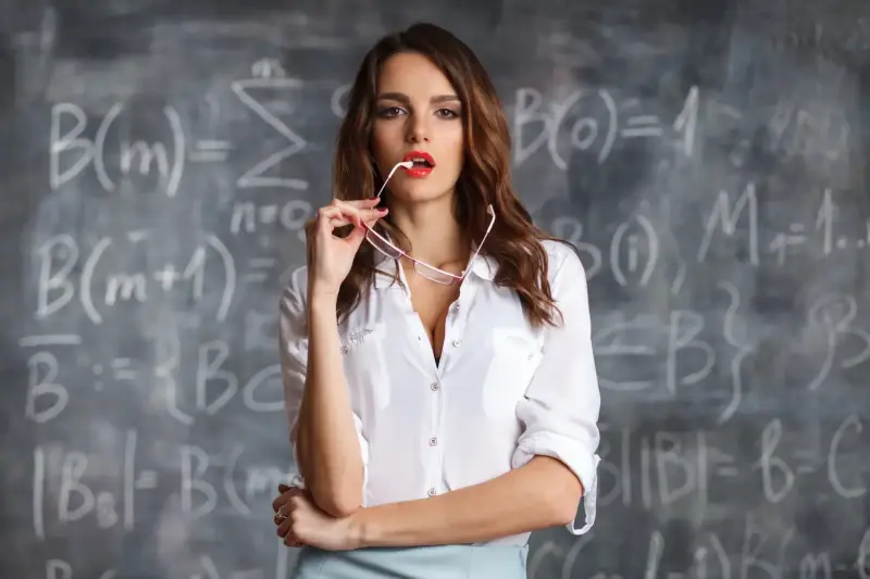 Highly educated woman representing confidence, independence, and high-end escort work