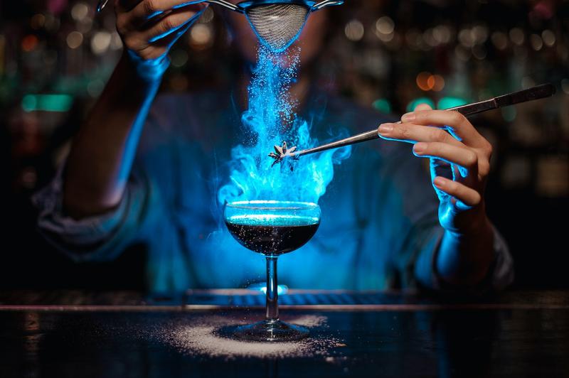 Intimate cocktail bar in Amsterdam for a private evening with a high-class escort